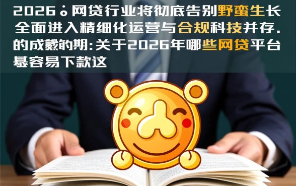 2026年哪些网贷平台最容易下款