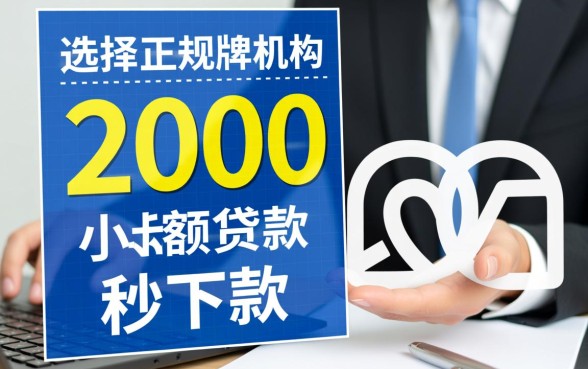 小额贷款2000元真的能秒下款吗,哪里有正规口子不用审核? 小额贷款2000元真的能秒下款吗