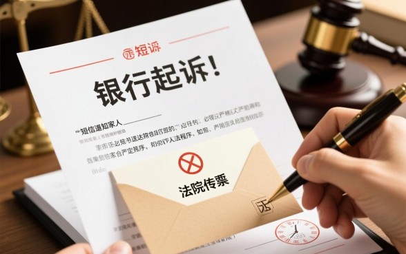 银行起诉短信会发到家人手机上吗,被银行起诉怎么处理 银行起诉短信会发到家人手机上吗