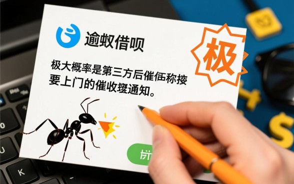 蚂蚁借呗逾期了说要上门是真的吗