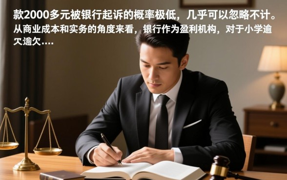 欠2千多信用卡会被起诉吗怎么办