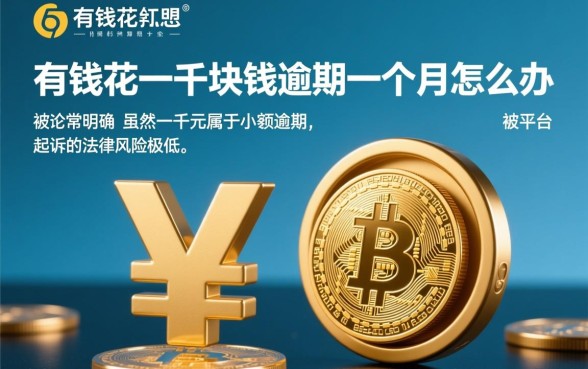 有钱花一千块钱逾期一个月怎么办