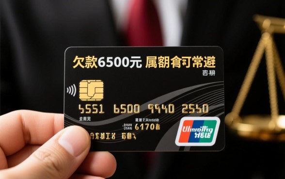 欠信用卡6500元被起诉怎么办