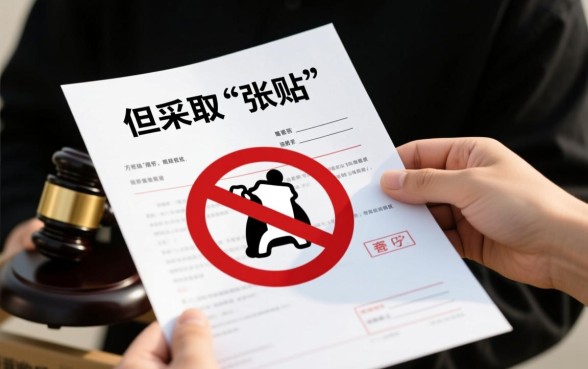 信用卡上门张贴纸质催收函违法吗