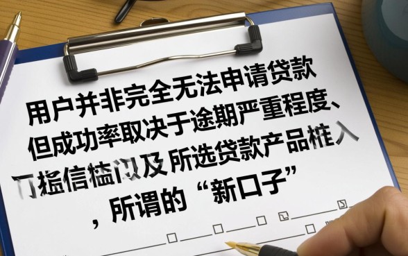 逾期了还能申请这个新口子贷款吗,征信不好怎么下款 逾期了还能申请这个新口子贷款吗