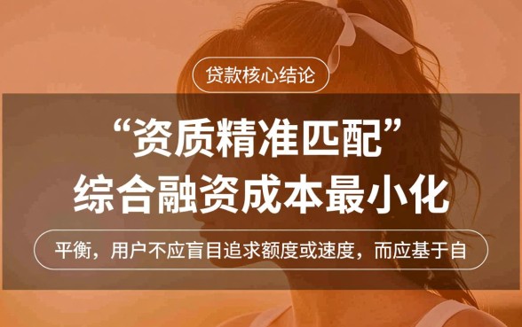 如何挑选适合自己的下款贷款产品