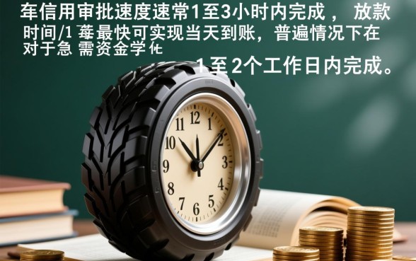 备胎信用审批时间要多久才能放款
