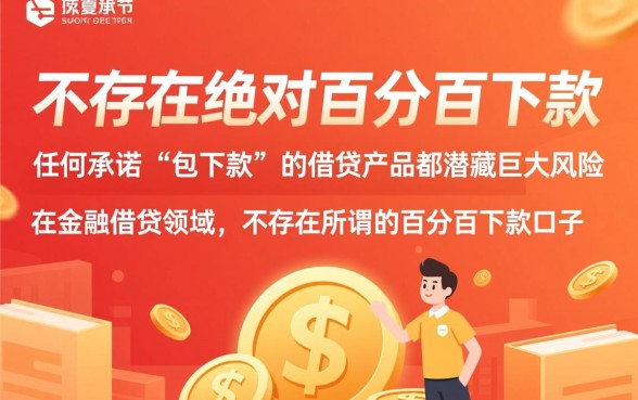 有没有百分百下款的口子可以信赖,2026必下款口子有哪些 有没有百分百下款的口子可以信赖