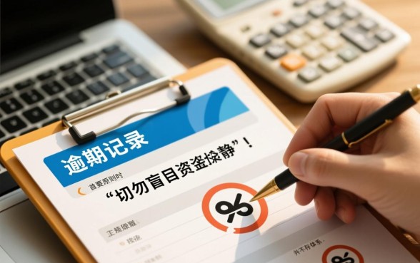 征信有逾期十万火急怎么下款