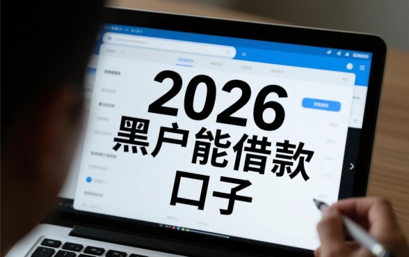 2026黑户能借款的口子有哪些