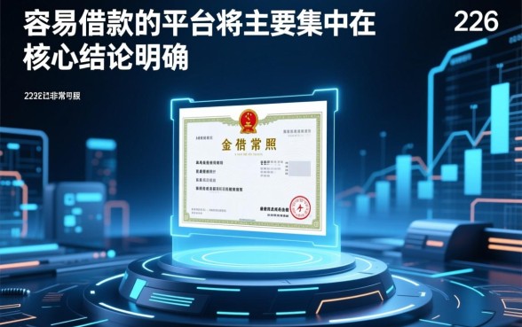 容易借款的平台有哪些2026年