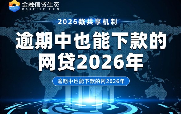逾期中也能下款的网贷2026年是真的吗