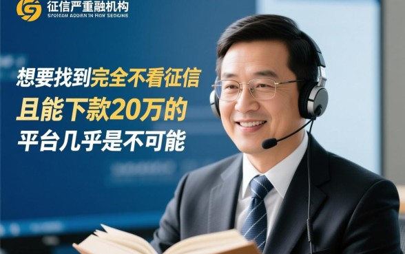 黑户不看征信借款平台借20万