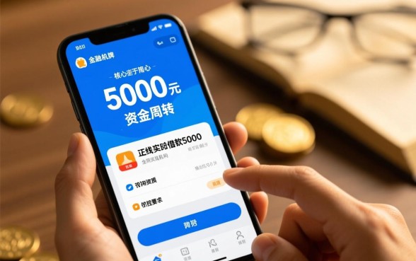 手机在线实时借钱5000怎么借