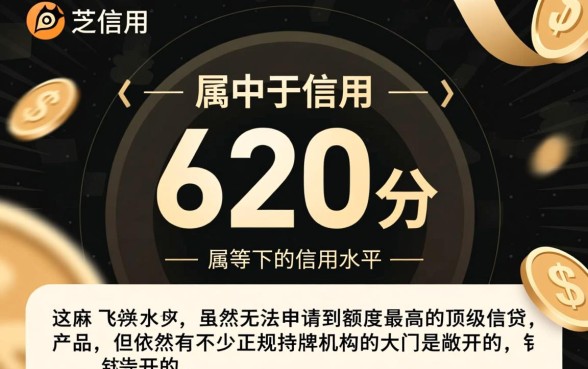 芝麻信用620可以去哪里借钱呢,哪个网贷平台容易下款? 芝麻信用620可以去哪里借钱呢