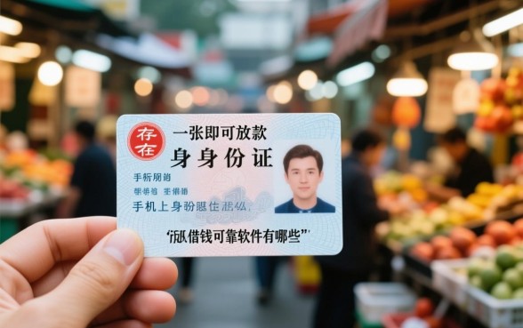 手机上身份证借钱可靠软件有哪些