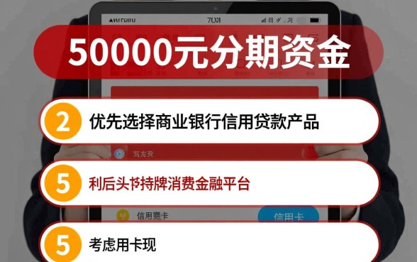 哪里可以借到50000元分期还
