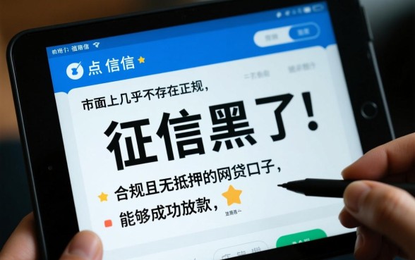 征信黑了有什么网贷口子可以贷款