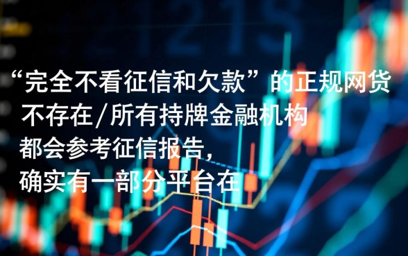 哪些网贷不看征信和欠款容易下款