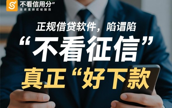 什么借钱软件不看信用分好下款的
