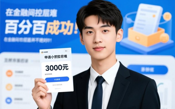 18岁3000元小贷百分百成功吗