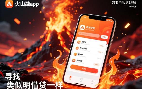 类似火山融的借款软件有哪些