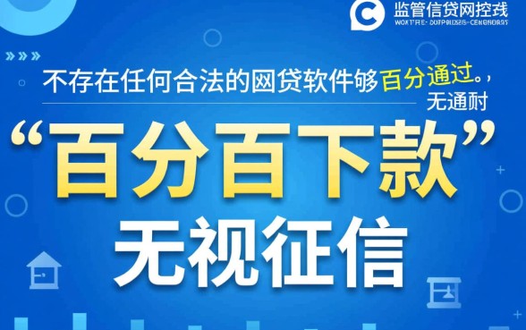 有没有什么网贷百分百通过的软件