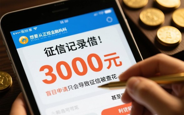 严重逾期哪里可以借到3000块