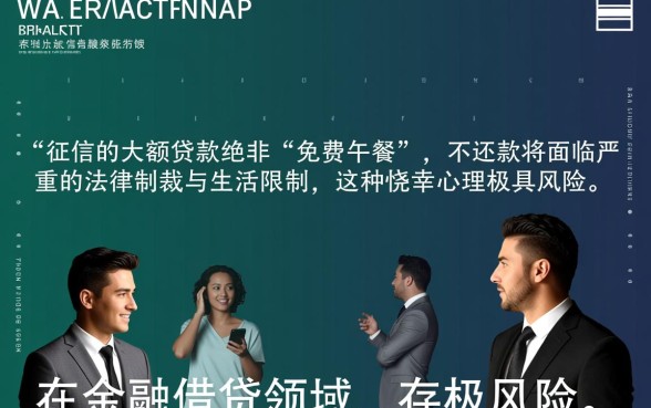 不上征信的大额贷款可以不用还的