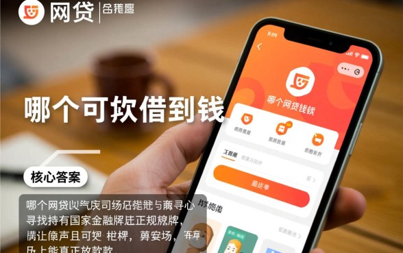 哪个网贷可以借到钱的软件有哪些