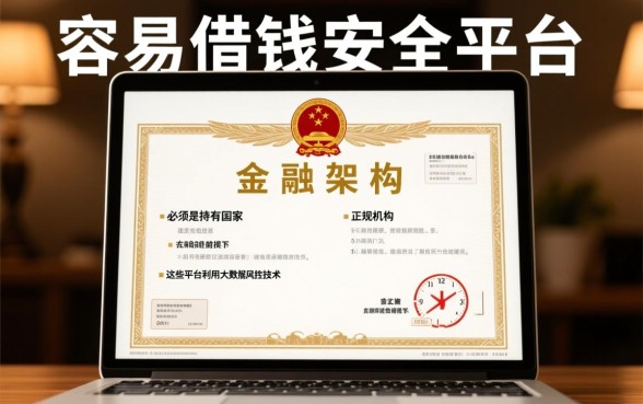 容易借钱的贷款平台有哪些平台呢