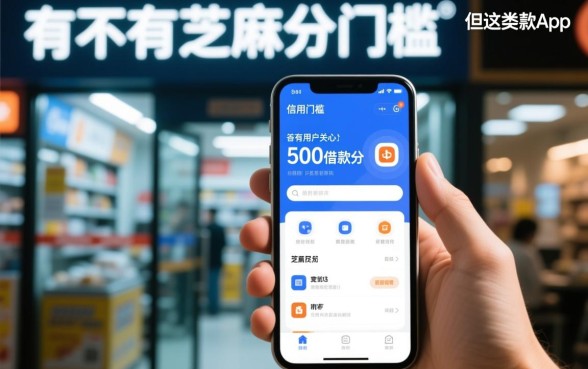 有不有芝麻分500的借款app