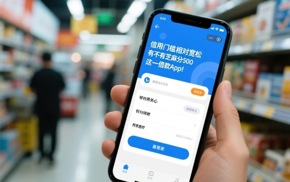 有不有芝麻分500的借款app