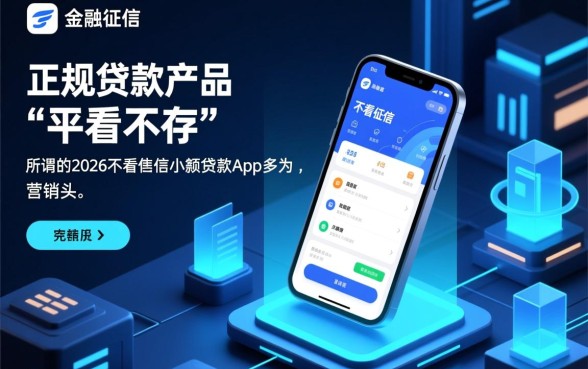 2026不看征信小额贷款app有哪些