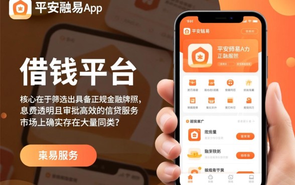 像平安融易app一样的借钱平台有哪些