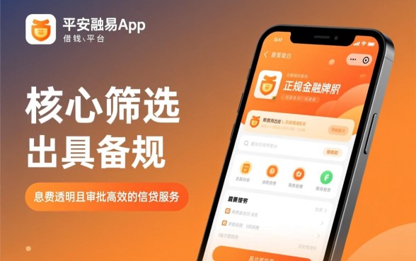 像平安融易app一样的借钱平台有哪些