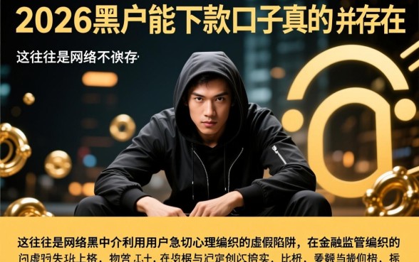 2026年黑户能下款的口子真的有吗