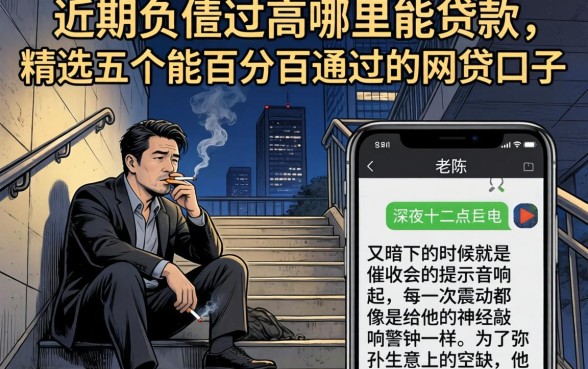 近期负债过高哪里能贷款,精选五个能百分百通过的网贷口子