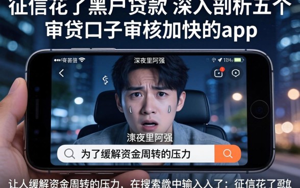 征信花了黑户贷款，深入剖析五个审贷口子审核加快的app