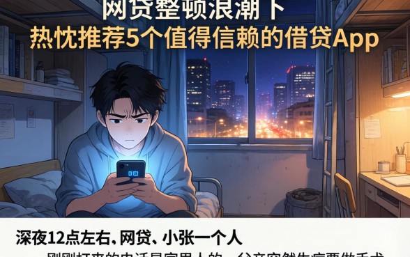 网贷整顿浪潮下，热忱推荐5个值得信赖的借贷app