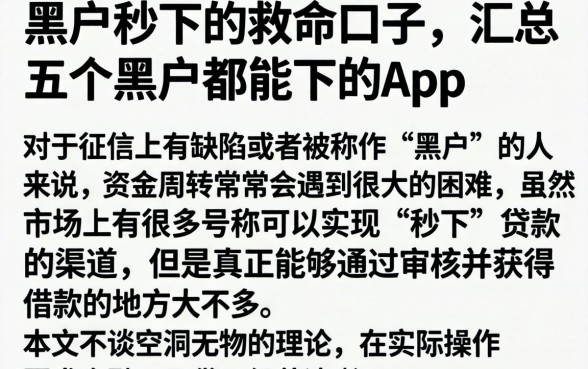 黑户秒下的救命口子，汇总五个黑户都能下的app
