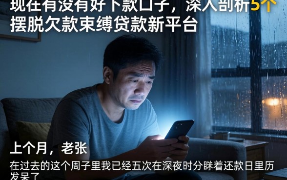 现在有没有好下款的口子，深入剖析5个摆脱欠款束缚贷款新平台