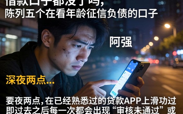 借款口子都没了吗，陈列五个不看年龄征信负债的口子