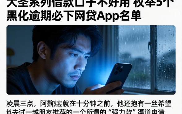 大圣系列借款口子不好用，枚举5个黑户逾期必下网贷app名单