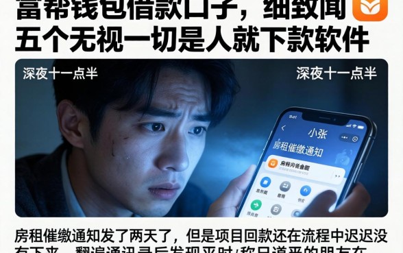 富帮钱包借款口子，细致阐述五个无视一切是人就下款软件