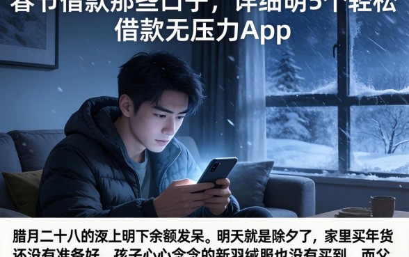 春节借款那些口子，详尽说明5个轻松借款无压力app