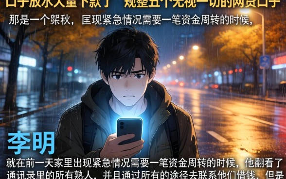 口子放水大量下款了，规整五个无视一切的网贷口子