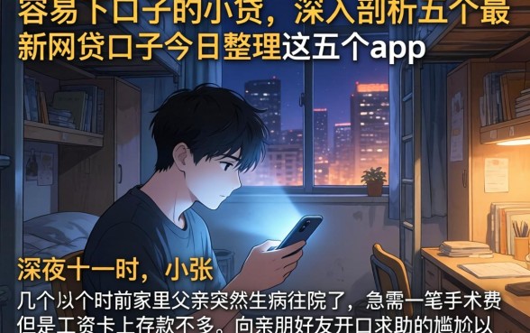 容易下口子的小贷，深入剖析五个最新网贷口子今日整理这五个app