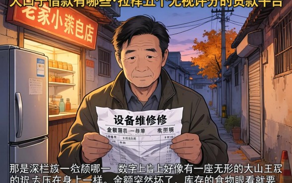 大口子借款有哪些,枚举五个无视评分的贷款平台