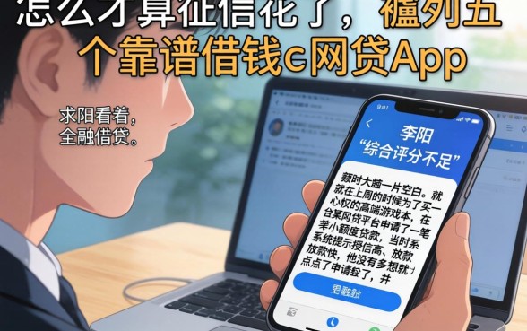 怎么才算征信花了，胪列五个靠谱借钱的网贷app